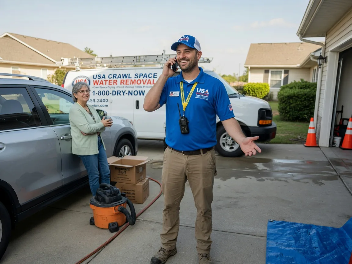 Crawl Space Water Removal Vina, CA FAQs